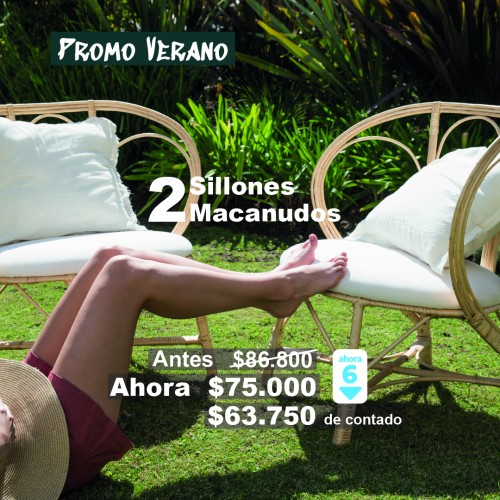 Promo Verano - 2 sillones...